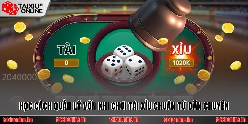Cách quản lý vốn khi chơi tài xỉu